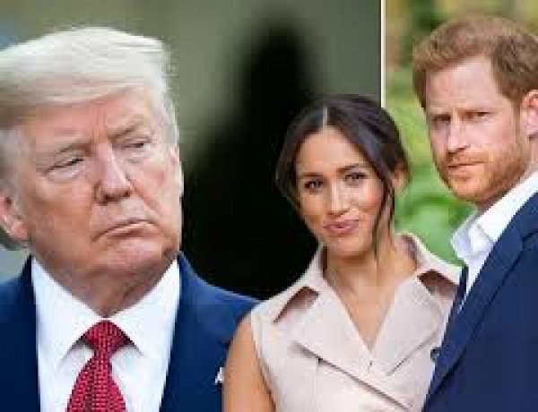 Ông Trump muốn vợ Hoàng tử Harry tranh cử Tổng thống Mỹ