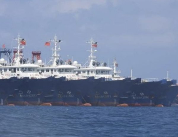 Philippines: Nhóm tàu Trung Quốc ở Đá Ba Đầu di chuyển rộng hơn