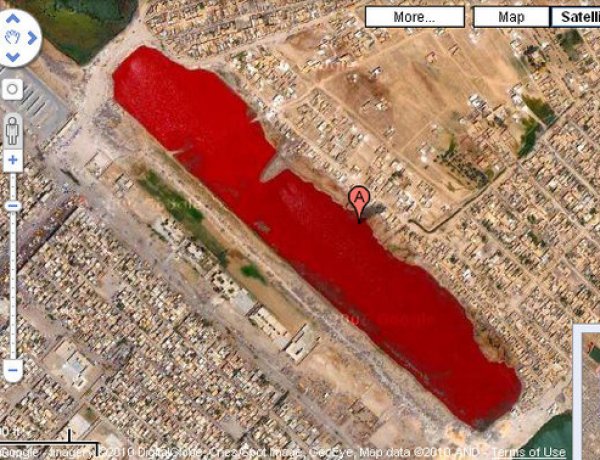 Top 4 hình ảnh kỳ lạ được chụp từ vệ tinh Google Earth