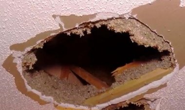 Mảnh băng bí ẩn đâm xuyên qua mái nhà của gia đình Wisconsin